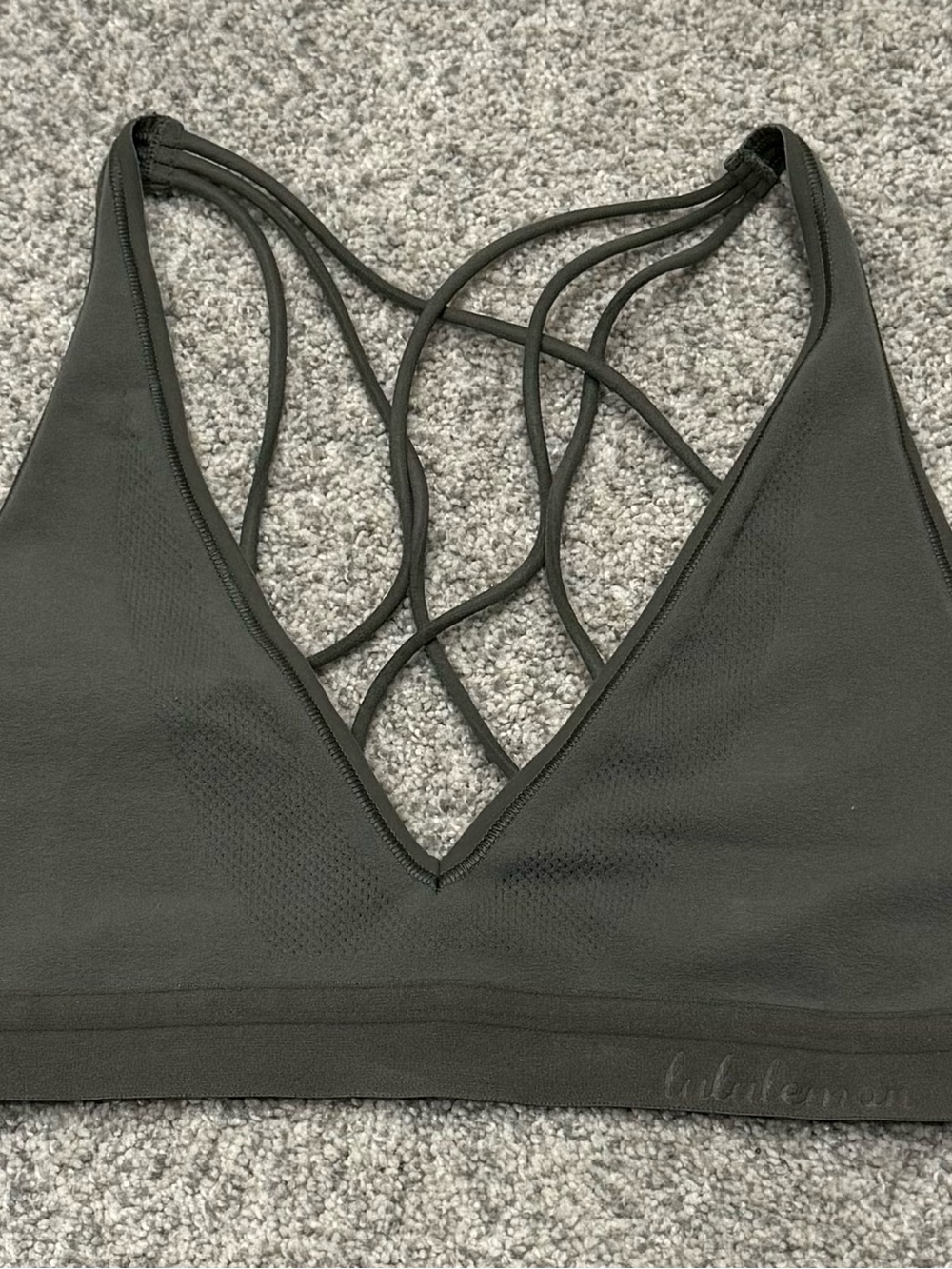 Lululemon strappy bralette